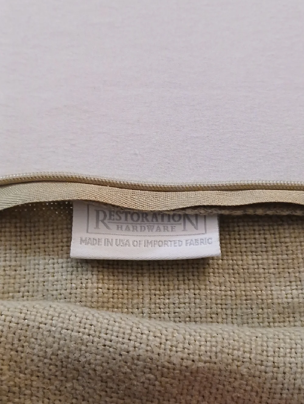 Restoration Hardware Pillow Cover